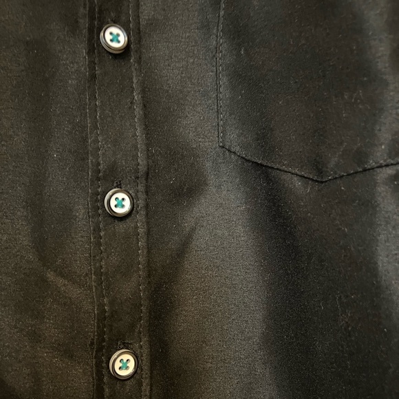 Craft + Flow Boys Long Sleeve Button Down Shirt Size 8 - Picture 4 of 9